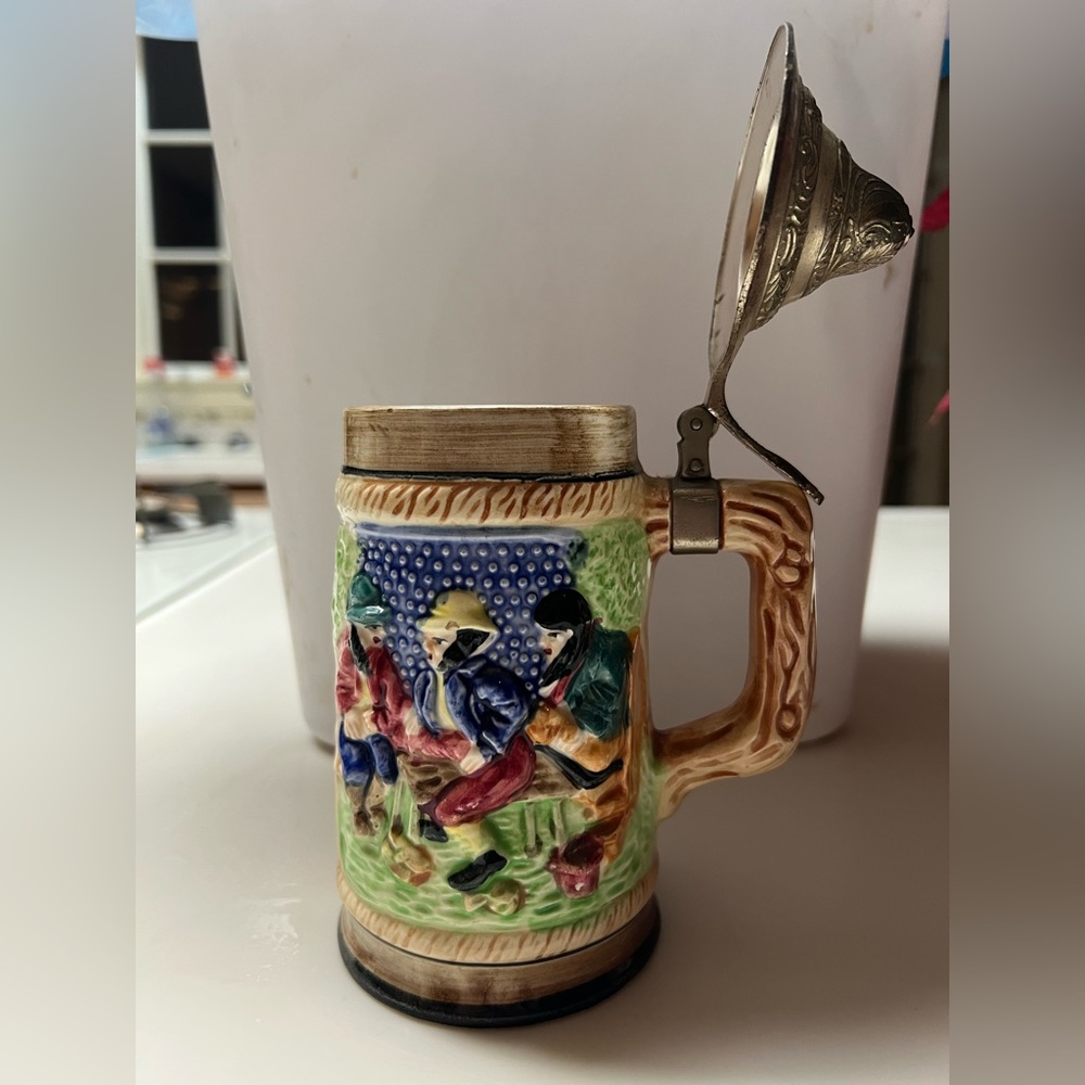 Small Stein with Cap